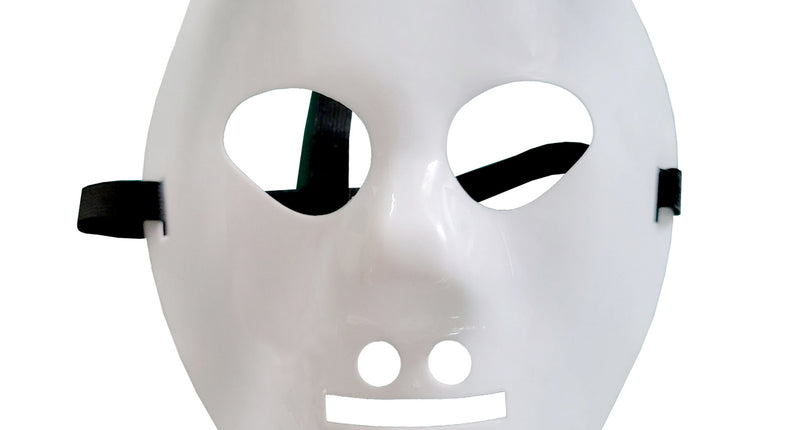 Funny Fashion Hockeymasker wit budget