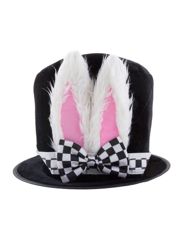 Funny Fashion Hoge paas hoed met oren en strik