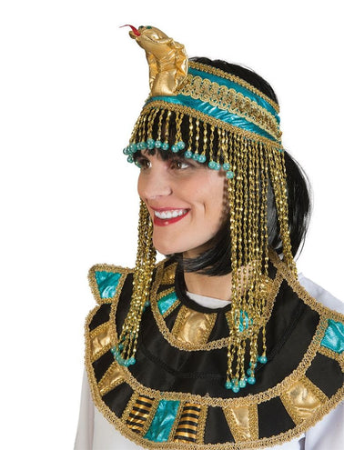 Funny Fashion Hoofdbedekking Cleopatra met kralen