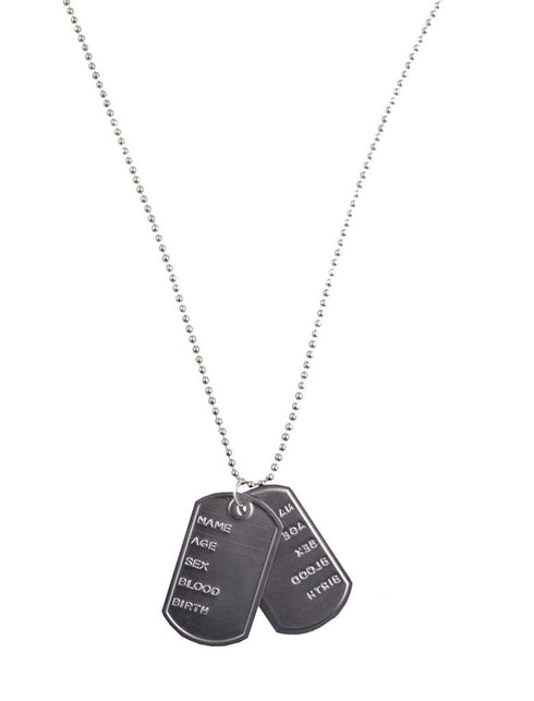Funny Fashion ID Tag Naamplaatje leger