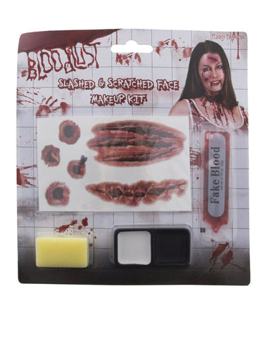 Funny Fashion Imitatie wonden en make-up set