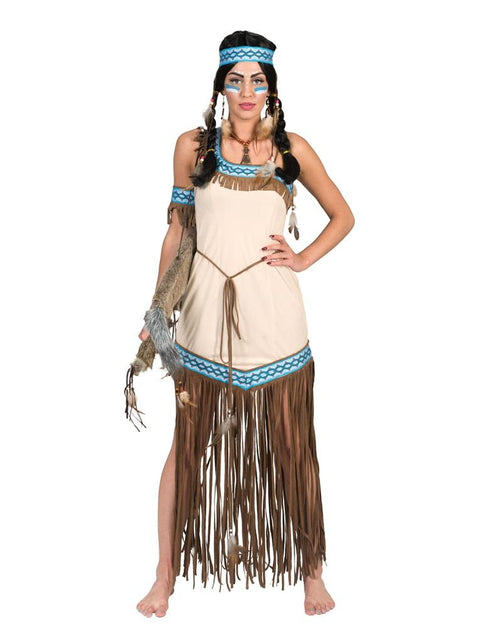 Funny Fashion Indianenjurkje Teepee vrouw