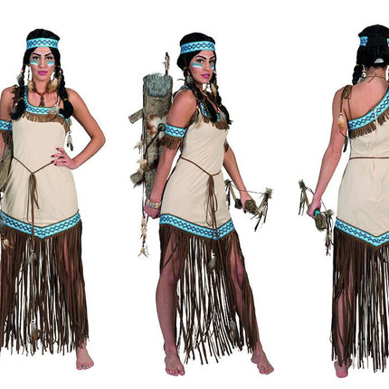 Funny Fashion Indianenjurkje Teepee vrouw