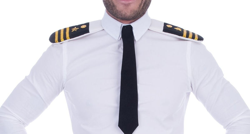 Funny Fashion Kapitein verkleed set Hans 3-delig