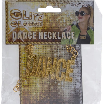 Funny Fashion Ketting dance goud
