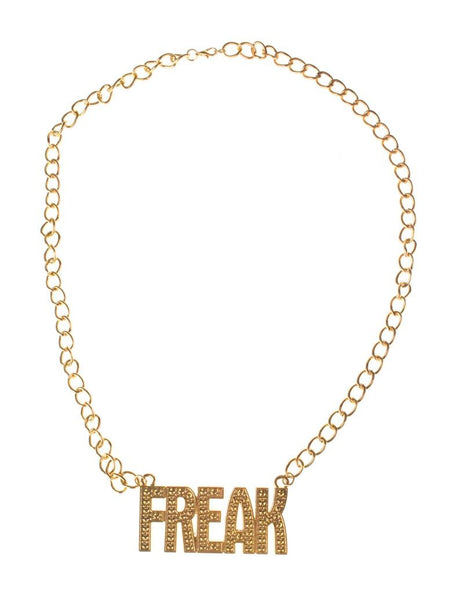 Funny Fashion Ketting freak goud
