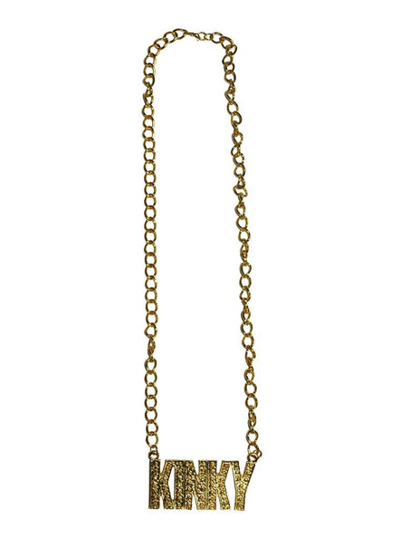Funny Fashion Ketting kinky goud