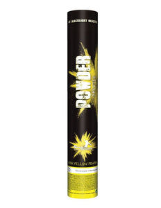 Funny Fashion Kleurpoeder kanon geel uv / blacklight 40cm