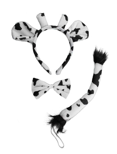 Funny Fashion Koeien oren met staart en strik