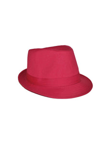 Funny Fashion Kojak gleufhoed Marit neon roze