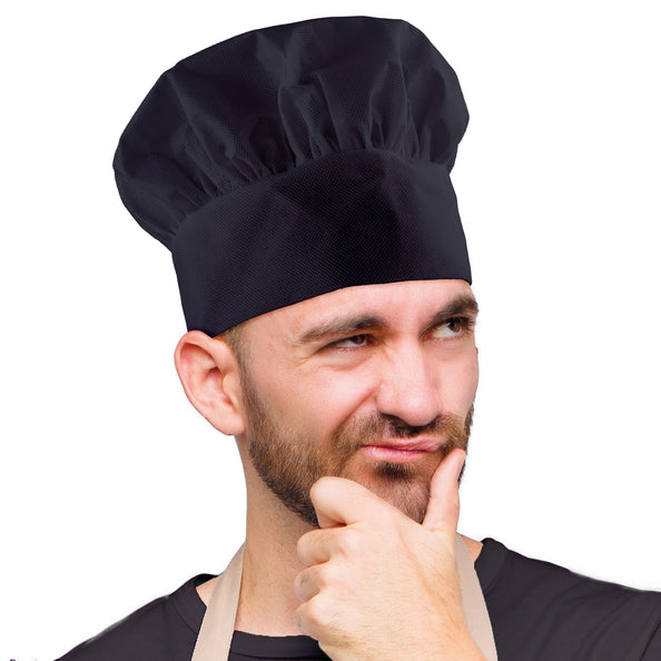 Funny Fashion Koksmuts zwart volwassenen