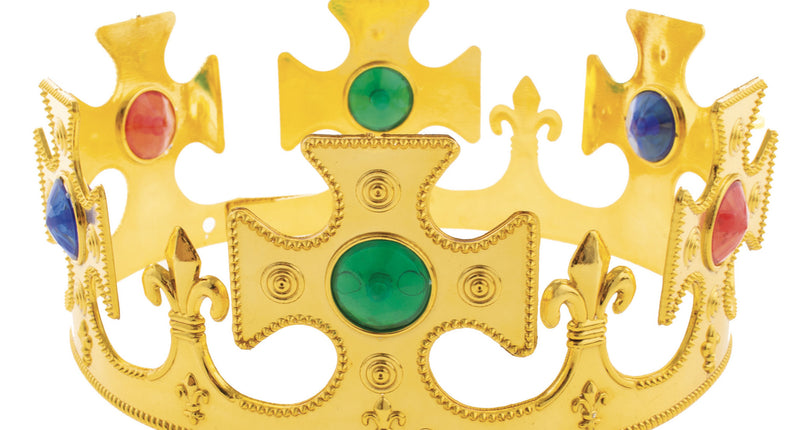 Funny Fashion Koningskroon in goud