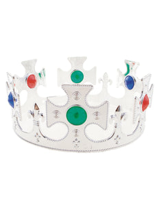 Funny Fashion Koningskroon in zilver