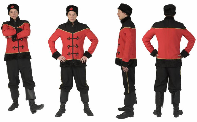 Funny Fashion Kozakken pak Tosha heren