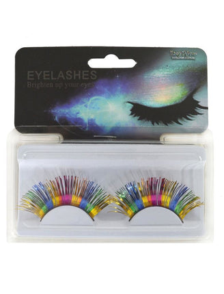 Funny Fashion Lange nepwimpers in multi kleuren