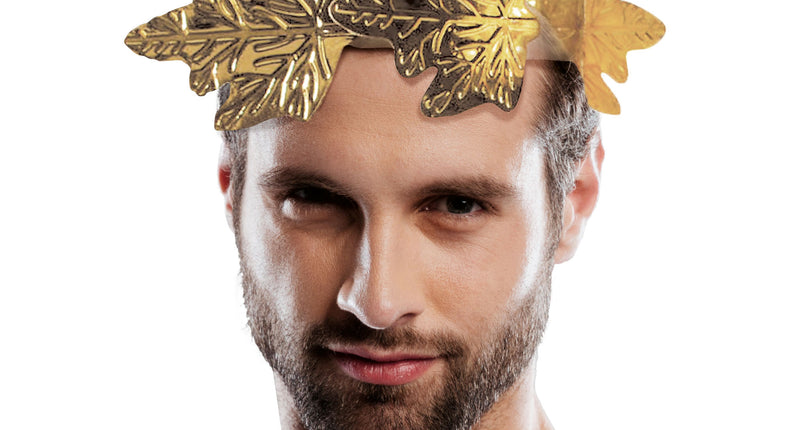 Funny Fashion Lauwerkrans goud budget