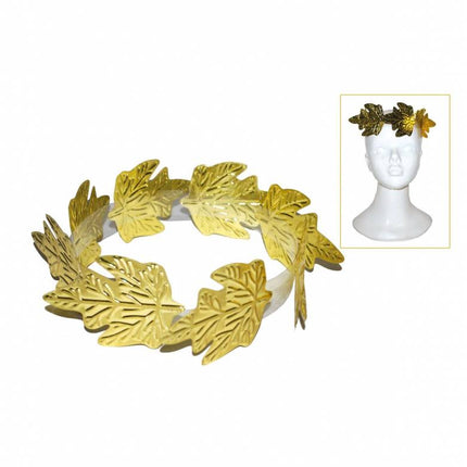 Funny Fashion Lauwerkrans goud budget