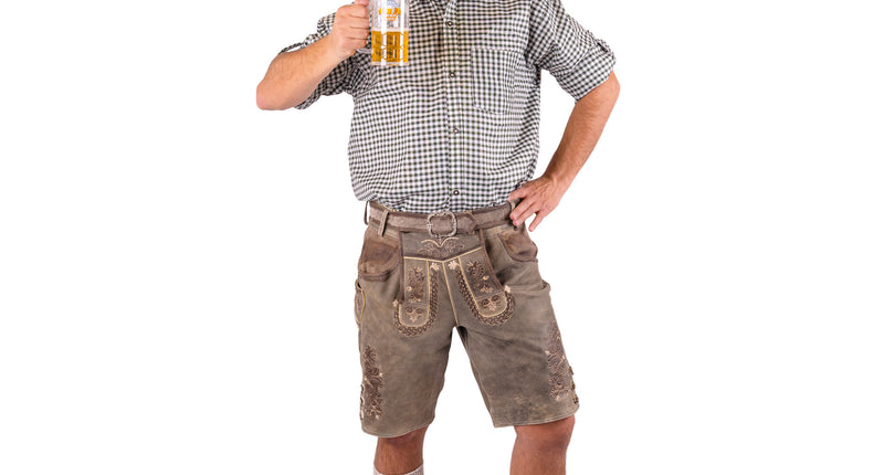 Funny Fashion Lederhosen Luka 100% Leer