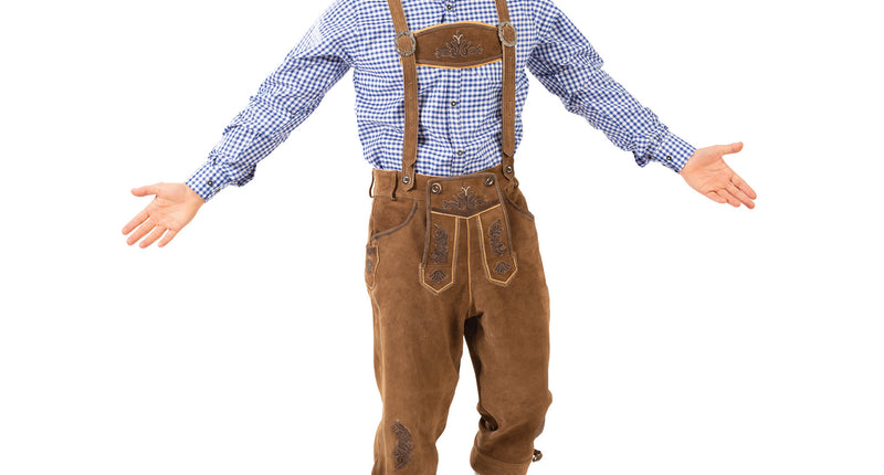 Funny Fashion Lederhosen Lux 100% Leer