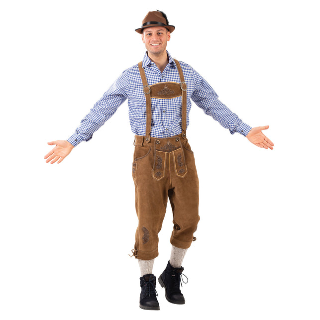 Funny Fashion Lederhosen Lux 100% Leer