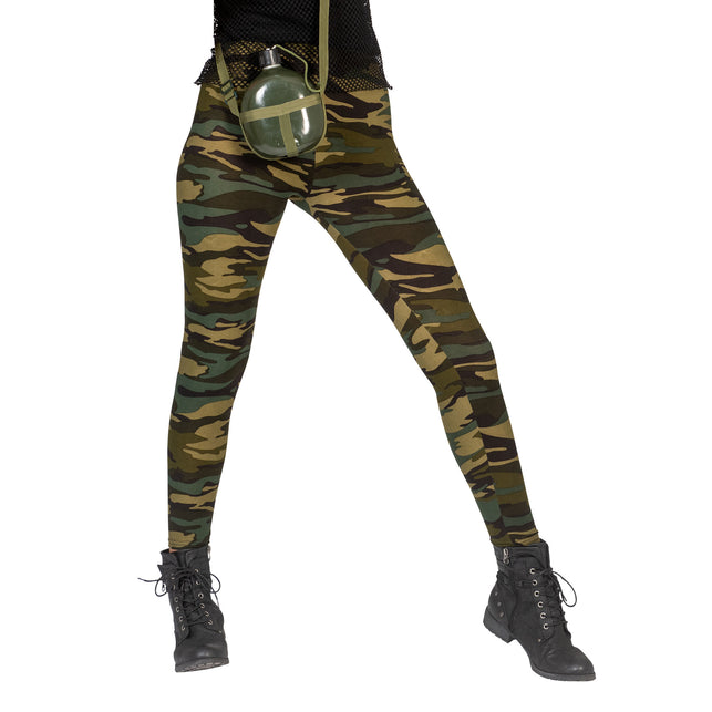 Funny Fashion Legging army print