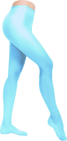 Funny Fashion Licht blauwe disco panty