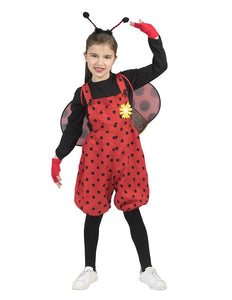 Funny Fashion Lieveheersbeestje meisjes overall