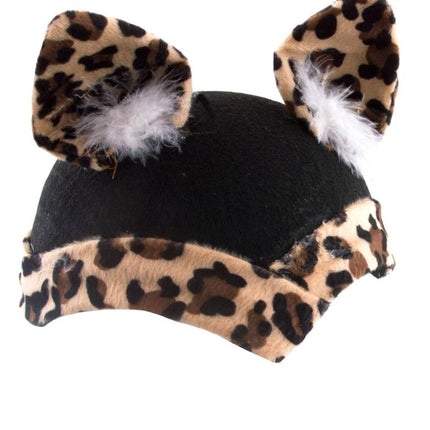 Funny Fashion Luipaard muts met oren