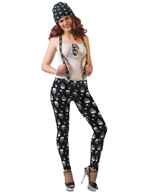 Funny Fashion Luxe piraten legging