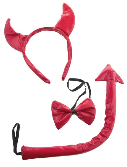 Funny Fashion Luxe rode duivel set