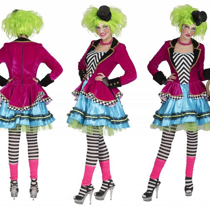 Funny Fashion Mad Hatter pak dames