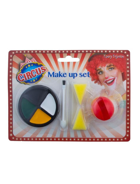 Funny Fashion Make-up set clown