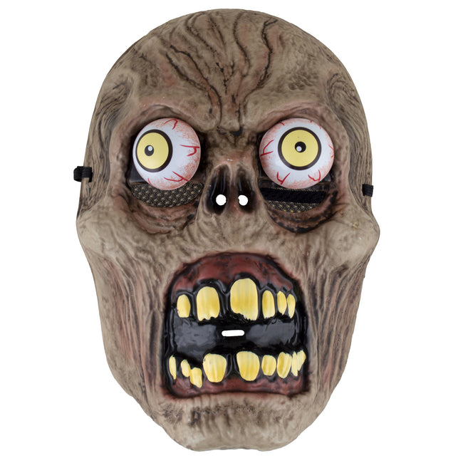 Funny Fashion Masker doodshoofd met bewegende ogen