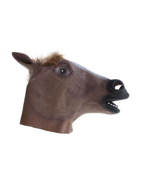 Funny Fashion Masker paard latex