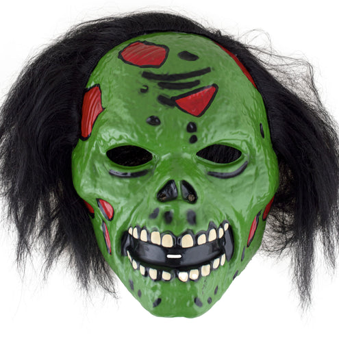 Funny Fashion Masker zombie met haar Creep
