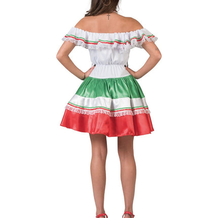 Funny Fashion Mexicaanse jurk  Maria dames