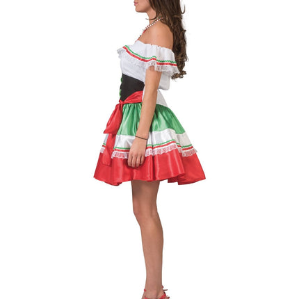 Funny Fashion Mexicaanse jurk  Maria dames
