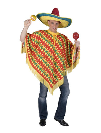 Funny Fashion Mexicaanse Poncho Amigo