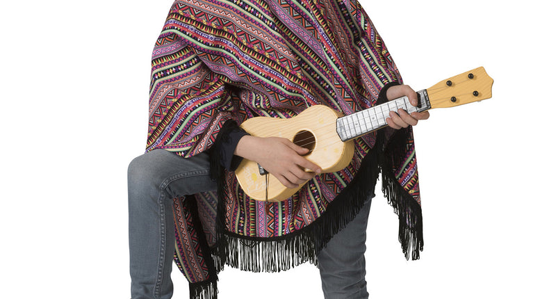 Funny Fashion Mexicaanse poncho Pedro kinderen