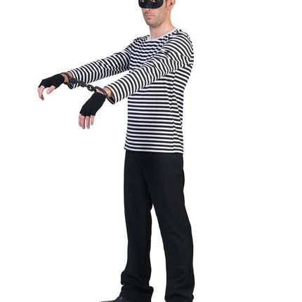 Funny Fashion Mime Shirt voor volwassenen