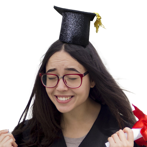 Funny Fashion Mini Hoedje gelsaagd