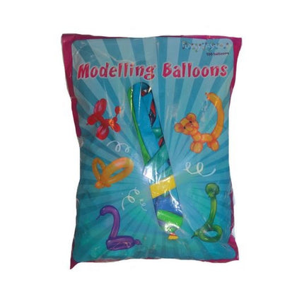 Funny Fashion Modelleer ballonnen in verschillende kleuren 100st