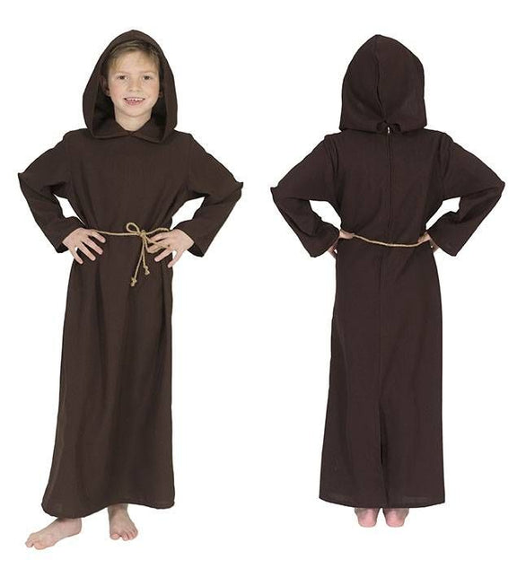 Funny Fashion Monnik kostuum voor kinderen