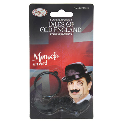 Funny Fashion Monocle en snor