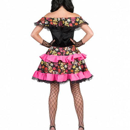 Funny Fashion Muerto Miranda jurk