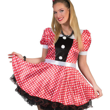 Funny Fashion Muis verkleed jurkje Bettine