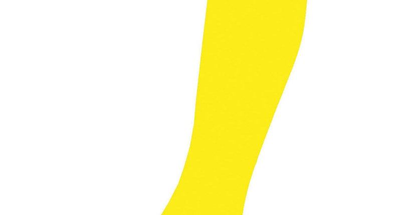 Funny Fashion Neon gele kniekousen 60cm