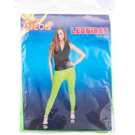 Funny Fashion Neon groene legging