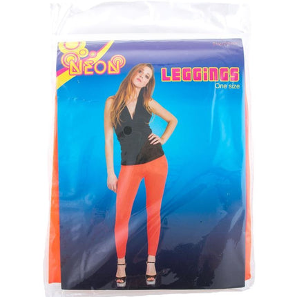 Funny Fashion Neon oranje legging