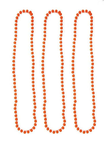 Funny Fashion Neon oranje party halsketting